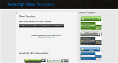 Desktop Screenshot of absolutejavascriptmenu.com